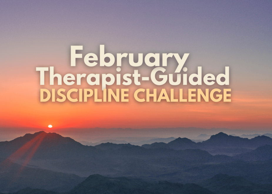 A Therapists’ Discipline Challenge